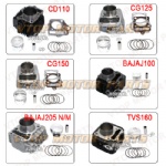Hot selling engine block cylinder kit CD110 CG125 CG150 BAJAJ100 BAJAJ205 N/M TVS160
